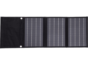 TECHNAXX TX-207 21W Solar Ladetasche, Schwarz