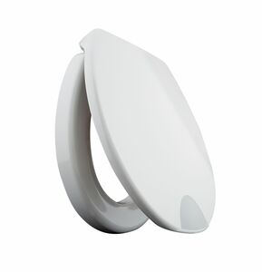 TrendLine WC-Sitz Komfort Plus Duroplast,  5 cm Sitzerhöhung, Absenkautomatik