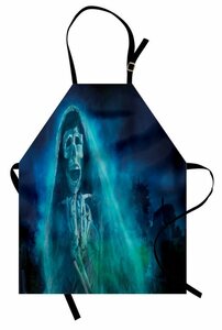 Abakuhaus Kochschürze »Höhenverstellbar Klare Farben ohne verblassen«, Halloween Gothic Geist