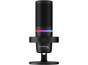 HyperX DuoCast – USB-Mikrofon (schwarz) – RGB-Beleuchtung