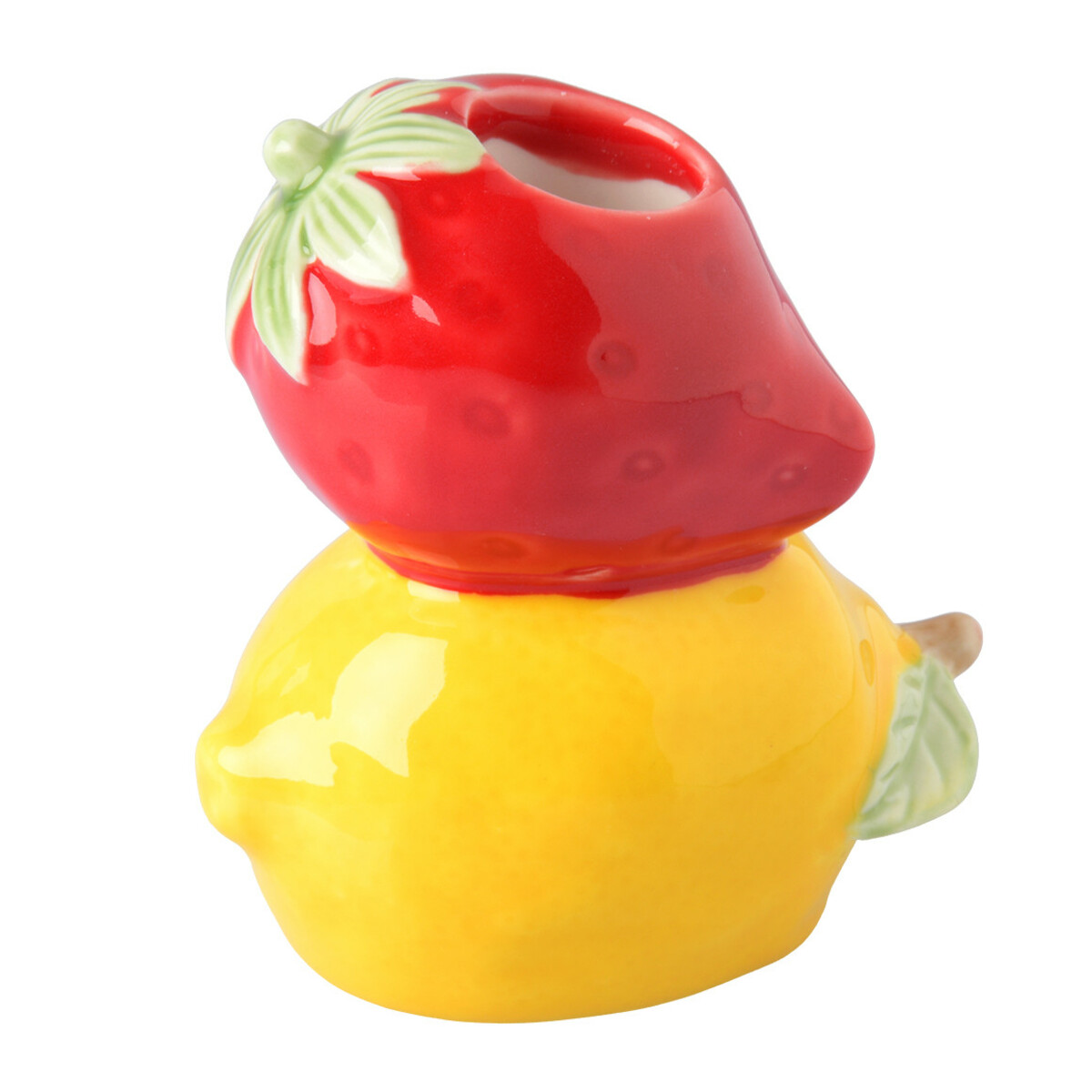 Bild 1 von Kerzenhalter im Obst-Design GELB / ROT