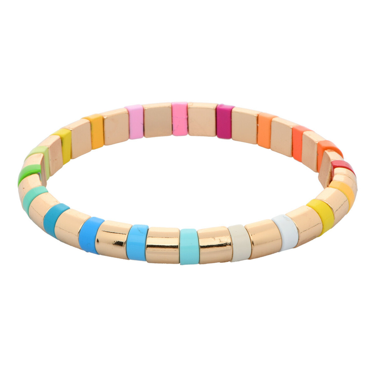 Bild 1 von Damen Armband elastisch GOLD / BUNT