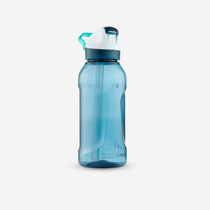 Trinkflasche 900 Schnellverschluss mit Trinkhalm Ecozen 0,5 Liter blau