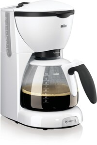 Braun KF 520/1 WH CafèHouse PurAroma Kaffeeautomat weiß