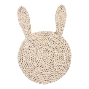 Tischset Knit Bunny, ca.30x45c, offweiss