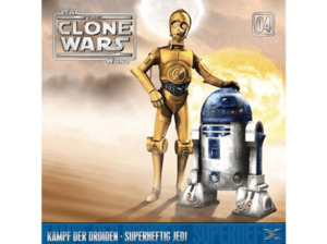 - Star Wars - The Clone Wars 04: Kampf der Droiden / Superheftig Jedi - (CD)
