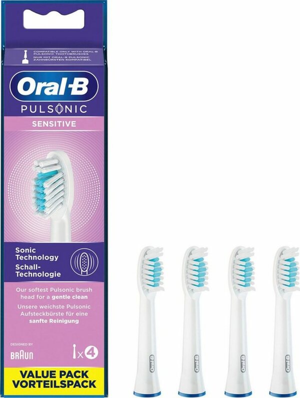 Bild 1 von Oral B Aufsteckbürsten »Pulsonic Sensitive«