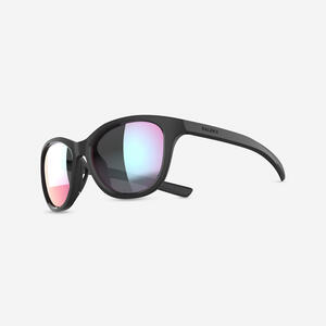 Sonnenbrille Laufsport Runstyle 2 Kat. 3 Erwachsene rosa/schwarz/blau