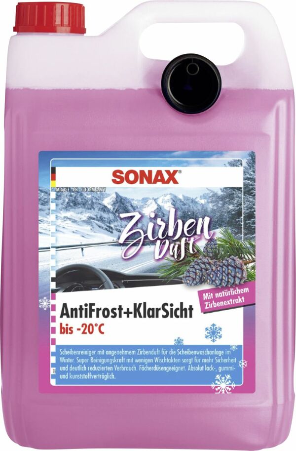 Bild 1 von Sonax Scheibenfrostschutz Antifrost & Klarsicht -20°C Zirbe gebrauchsfertig 5L