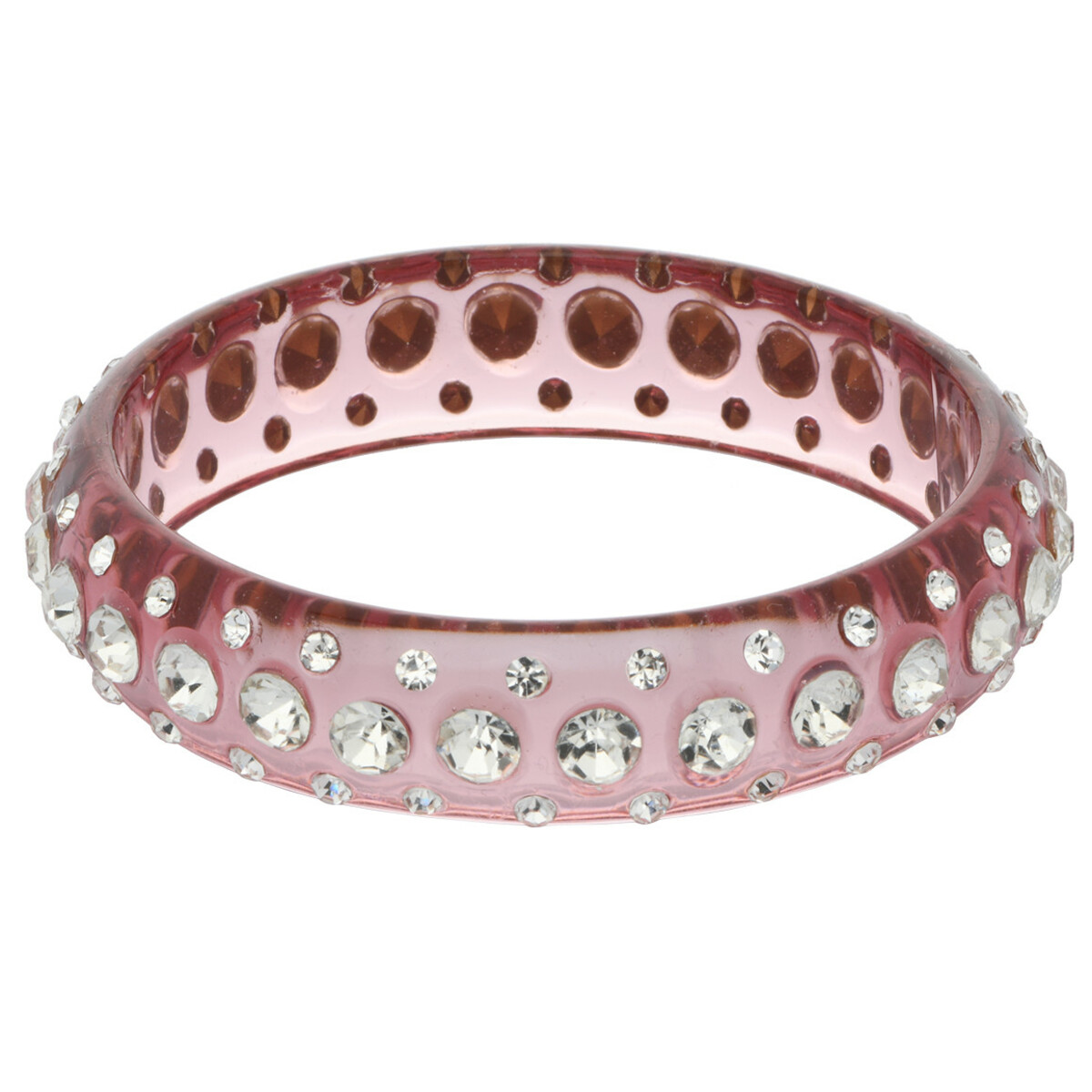 Bild 1 von Damen Armreif mit Ziersteinchen BLAU