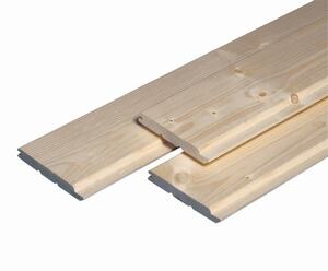 Profilholz Fichte B-Sortierung 4000 x 96 x 12,5 mm, 10 Stück / Pack