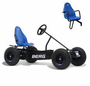 Berg Go-Kart »BERG Gokart B. Pure Blue blau BFR inkl. Soziussitz«, inkl. Zweitsitz