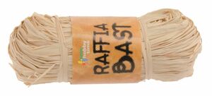 Glorex Raffia-Bast natur, 50 g