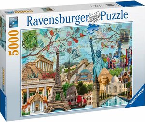 Ravensburger Puzzle »Big City Collage«, 5000 Puzzleteile, Made in Germany, FSC® - schützt Wald - weltweit
