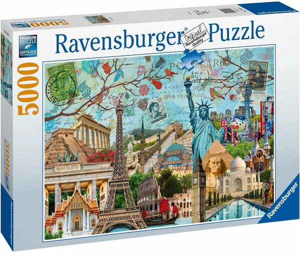 Bild 1 von Ravensburger Puzzle »Big City Collage«, 5000 Puzzleteile, Made in Germany, FSC® - schützt Wald - weltweit