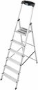 Bild 1 von KRAUSE Stehleiter »Safety«, Aluminium, 1x6 Stufen, Arbeitshöhe ca. 325 cm