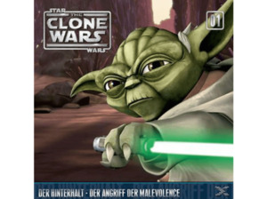 - Star Wars - The Clone Wars 01: Der Hinterhalt / Der Angriff der Malevolence - (CD)