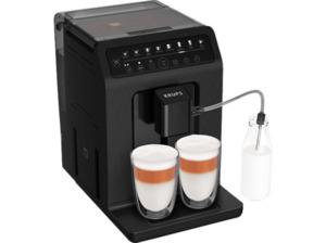 KRUPS EA897B Evidence ECOdesign Kaffeevollautomat Schwarz mit Schiefer-Optik