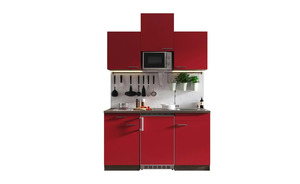 Küchenzeile rot Maße (cm): B: 150 H: 200 Küche