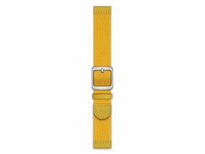 Withings Watch Strap, Textilarmband für Steel HR 36 mm, 18 mm, lemon