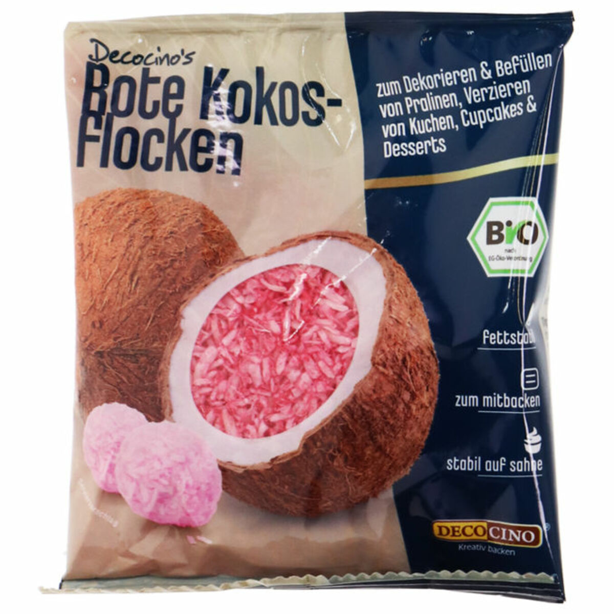 Bild 1 von Decocino 2 x BIO Rote Kokosflocken