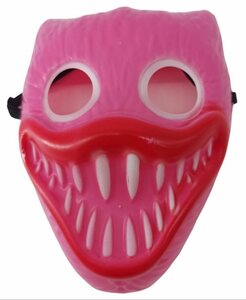 soma Verkleidungsmaske »Soma Huggy Wuggy Poppy Playtime Pink Maske Faschin«, Huggy Wuggy Spielmaske Kostüm Karnevals Maske Kostüm Maske Fidget Serie Karneval Halloween Spielzeug Spielfigur Set Ka