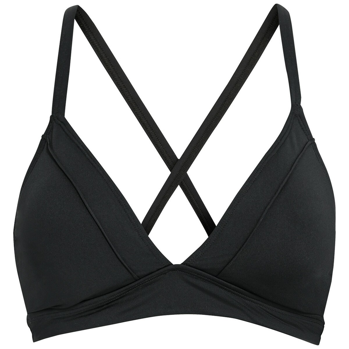 Bild 1 von Damen Bikinioberteil mit Biesen SCHWARZ