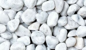 Bellamoli Gestaltungskiesel Bianco Carrara Marmor Kiesel, 25 - 40 mm
