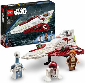 LEGO® Konstruktionsspielsteine »Obi-Wan Kenobis Jedi Starfighter™ (75333), LEGO® Star Wars«, (282 St), Made in Europe