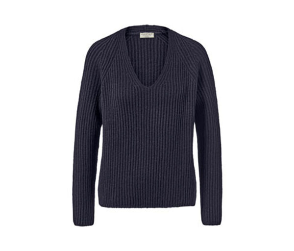 Bild 1 von Grobstrick-Pullover mit Wolle, dunkelblau