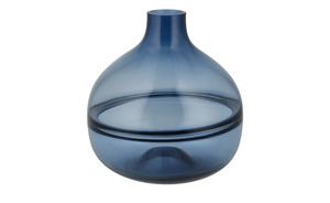 Peill+Putzler Vase blau Glas  Maße (cm): H: 19  Ø: [18.0] Dekoration