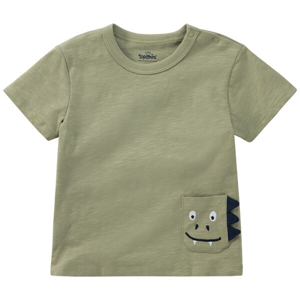 Bild 1 von Baby T-Shirt mit Dino-Applikation HELLOLIV