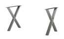Bild 1 von Tischgestell silber Maße (cm): H: 74 Tische