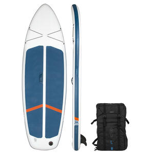SUP-Board Stand Up Paddle aufblasbar Einsteiger Compact Gr. L weiss/blau