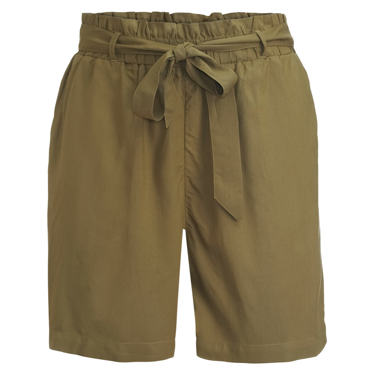 Bild 1 von Damen Shorts mit Bindegürtel OLIV