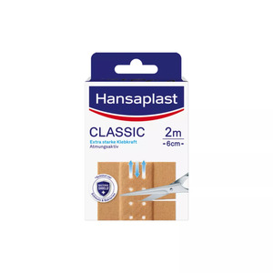 Hansaplast Classic Pflaster 6 cmx2 m 1  St