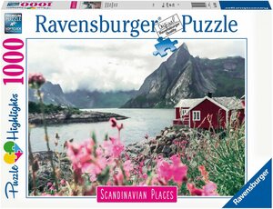 Ravensburger Puzzle »Reine, Lofoten, Norwegen«, 1000 Puzzleteile, Made in Germany, FSC® - schützt Wald - weltweit
