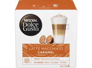 DOLCE GUSTO Latte Macchiato Karamel 16 Kapseln - Kaffeekapseln