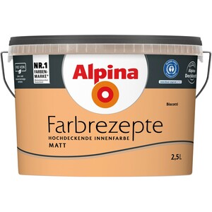 Alpina Farbrezepte Biscotti matt 2,5 Liter