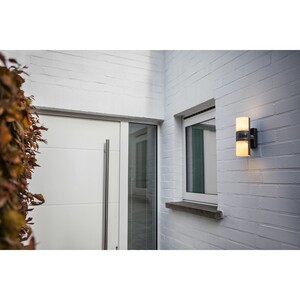 Lutec LED Design Außenleuchte Cyra mit drehbaren Köpfen rund EEK: A+