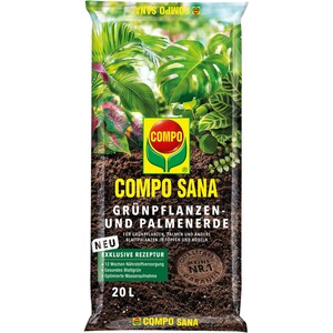 Compo Sana Grünpflanzen- und Palmenerde 1 x 20 l