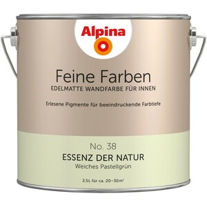 Alpina Feine Farben No. 38 Essenz der Natur edelmatt 2,5 Liter