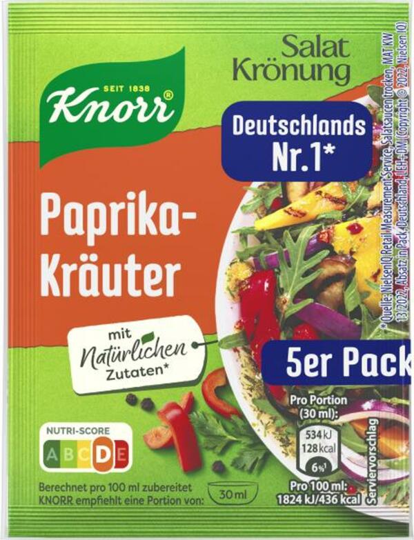 Bild 1 von Knorr Salatkrönung Paprika-Kräuter