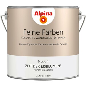 Alpina Feine Farben No. 4 Zeit der Eisblumen edelmatt 2,5 Liter