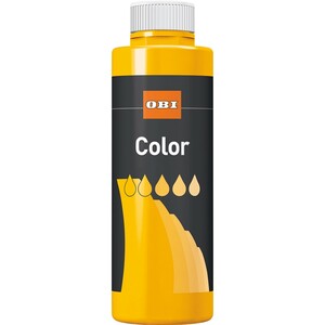 OBI Color Voll- und Abtönfarbe Goldgelb matt 500 ml