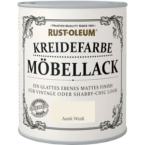 Rust Oleum Möbellack Kreidefarbe Antikweiss 750ml