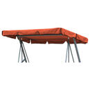 Bild 1 von Grasekamp Ersatzdach Für Hollywoodschaukel Orange Kunststoff B/h/l: Ca. 145x18x200 Cm
