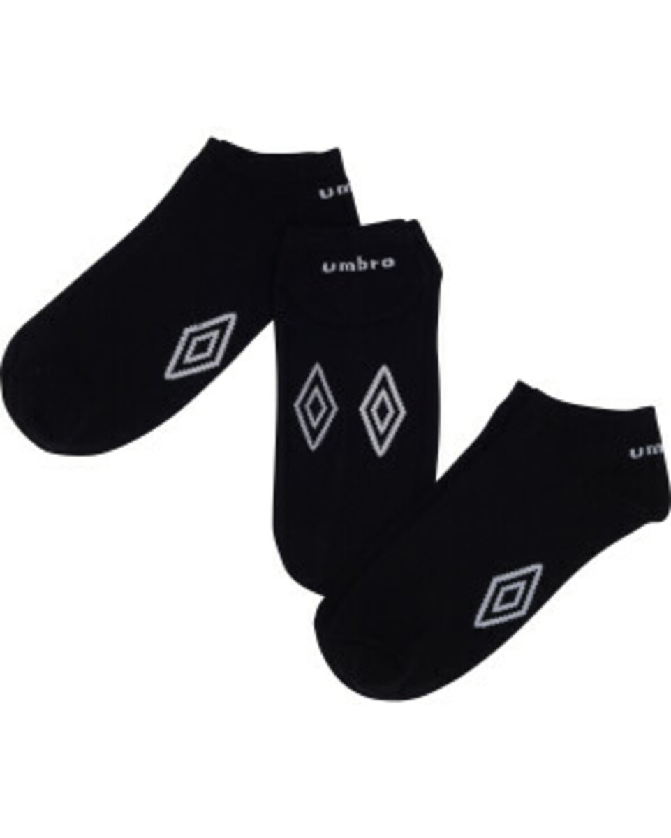 Bild 1 von Umbro Sneakersocken, 3er-Pack, schwarz