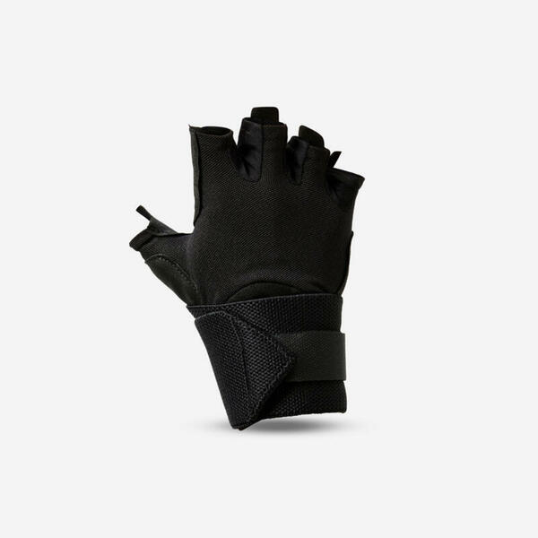 Bild 1 von Trainingshandschuhe 500 Handgelenksbandage schwarz
