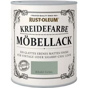 Rust Oleum Möbellack Kreidefarbe Khaki Grün 750ml